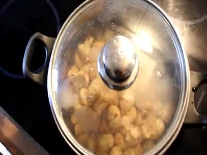 Kochen mit Maronen: Maronenpüree / Maronensoße
