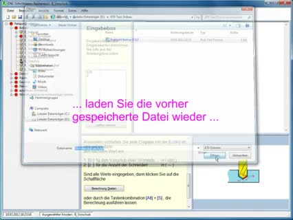 CNC-Schnittdatenrechner