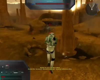 Fake Konsole in Star Wars Battlefront 2