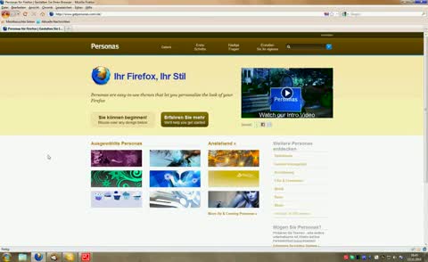 Anleitung zum Ändern vom Firefox-Design