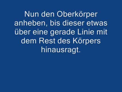Übung: Rückenmuskulatur kräftigen mit Hyperextension