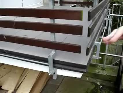 Slackline aufbauen