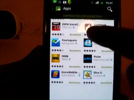 Android für Anfänger: Wie lade ich Apps aus dem Android-Market herunter?