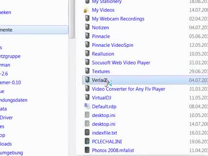 MSN-Verlauf im Windows-Explorer finden