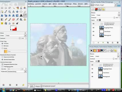Kontrast-/Themenbilder mit Gimp erstellen