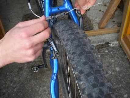 Bremse vom Fahrrad richtig einstellen