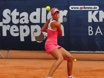 Tennis Rückhand Topspin Profischlag