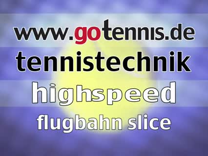 Was passiert eigentlich beim Slice im Tennis? 