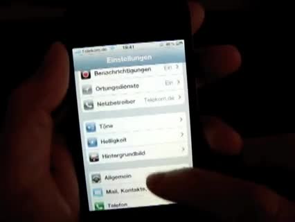 Verlängerung der Akkulaufzeiten für das iPhone 4 mit iOS 4
