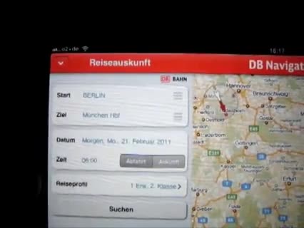 App Review: DB Navigator (App Store Rubrik: Reise)