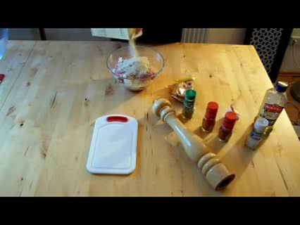Hacksteaks marinieren