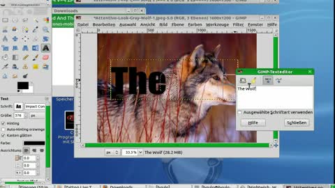 Gimp video tutorial