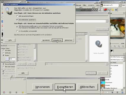Gimp: Animationen - Teil I