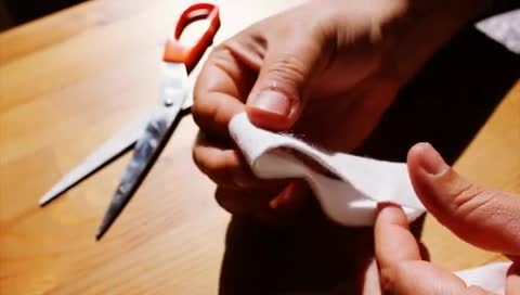 Serviettenringe selber machen aus Filz