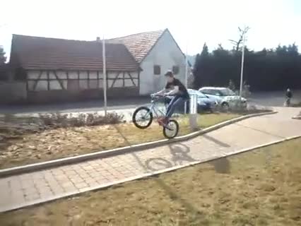 BMX fahren!!