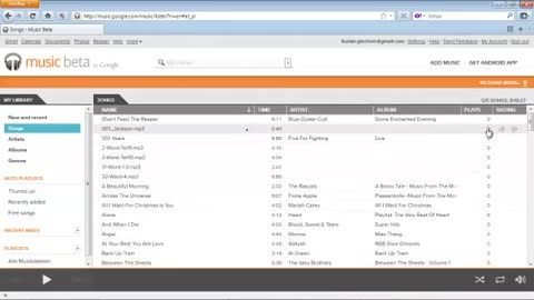 Google Music - Jederzeit Zugriff auf Ihre Musiksammlung