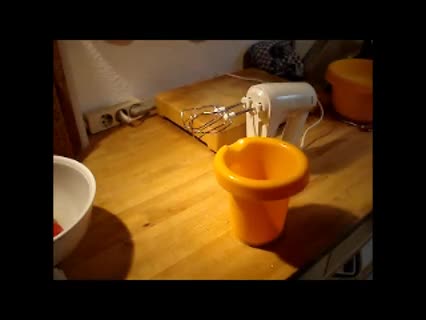 Kuchen für Diabetiker backen (Biskuitrolle)