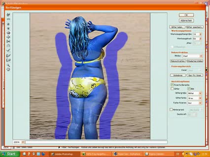Personen abnehmen lassen mithilfe von Adobe Photoshop