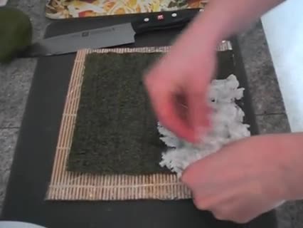 Sushi selber machen: Teil 4: Inside-Out Sushi Rollen
