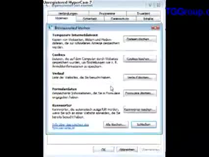 Internet Exploxer Browserverlauf löschen und Quelltext anzeigen lassen