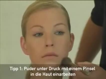 Das perfekte Make-Up: Puder