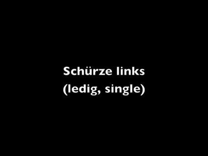 Die Bedeutung der Schleife bei der Dirndlschürze