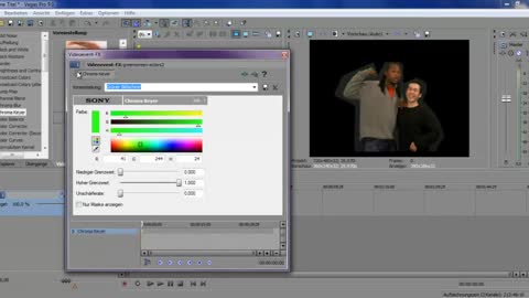 How to : Greenscreen/Bluescreen/Redscreen mit Sony Vegas PRO 9.0