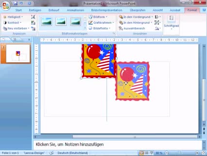 Einfach und schnell: Geburtstagseinladung mit Powerpoint 2007 erstellen