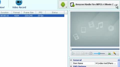 Wie konvertiere ich Video für Android Produkte (Samsung Galaxy Tab, Amazon Kindle Fire usw.)?
