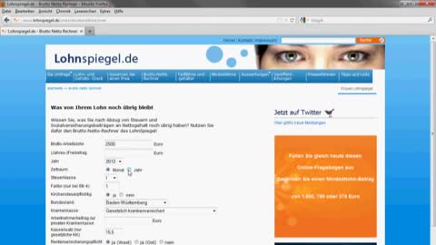 Guter Brutto-Netto-Rechner