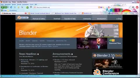 Blender 2.5 Teil 1 : Download