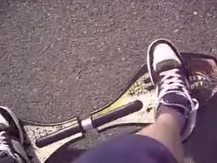 Perfekt für den Sommer: Wafeboard fahren :)
