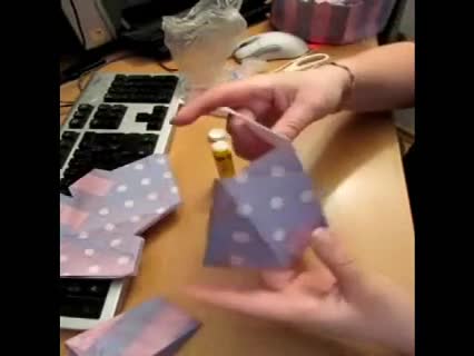 Papiertorte als Geburtstagskuchen