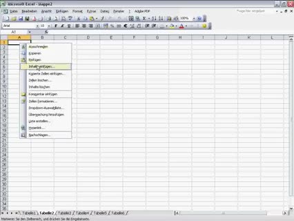 Excel Zeilen und Spalten tauschen www.Effektiv-Verlag.de
