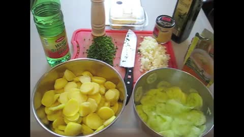 Gurken-Kartoffel-Salat