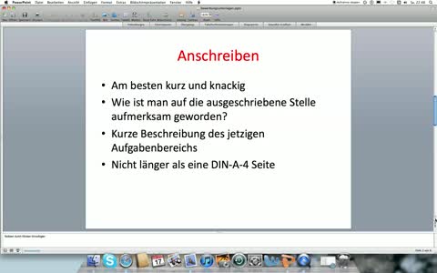 Bewerbung schreiben - die richtige Reihenfolge der Unterlagen