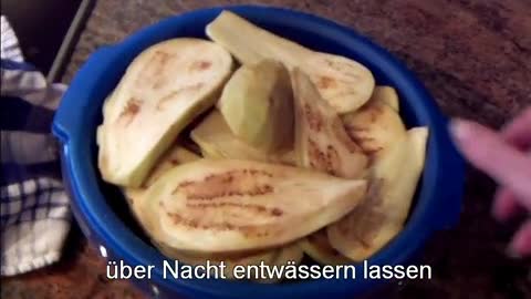Parmigiana - Auberginenauflauf - Spezialität aus Apulien