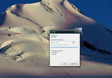 Windows 7 Wetter