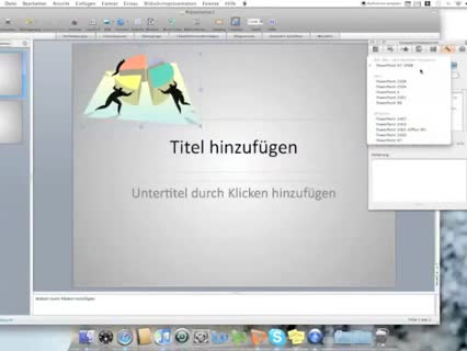 Powerpoint auf dem Mac