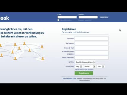 Der große Facebook Guide - Die Anmeldung