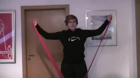 Übungen mit dem Theraband