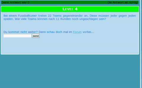 Grauezelle.net Das härteste Rätsel im netz