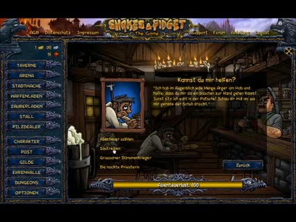 Shake and Fidget ( Kostenloses Browser Spiel )