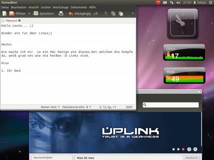 Wie mache ich mir ein MAC Design auf meinen Linux PC???