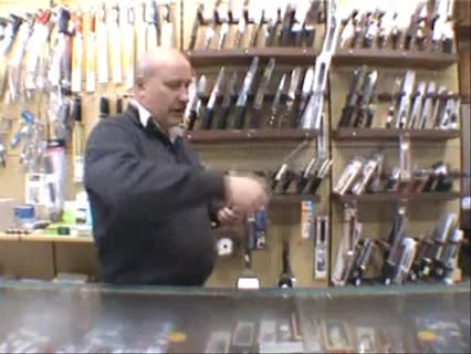 Messer mit Schleifeisen schärfen