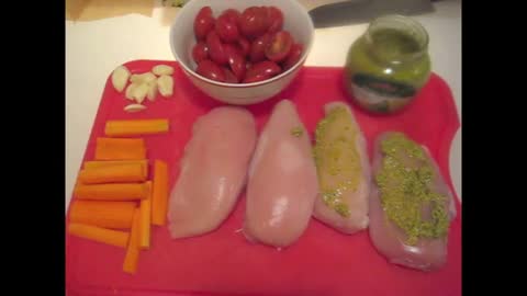 Mediterrane Hähnchenbrustfilets