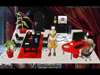 Der 3D-Chat von Windows Live Messenger Cooee-Club