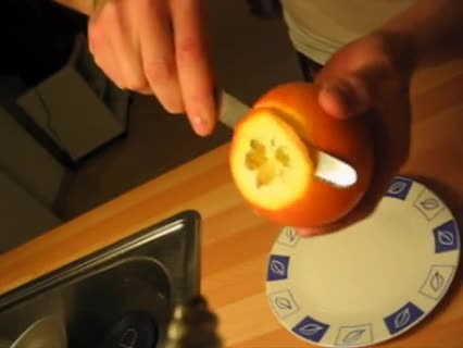 Orangen filettieren 