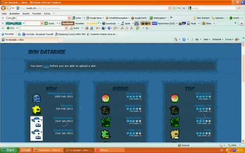 Teeworlds mehr Skins