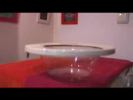 Salatschüssel als Waschmachiene